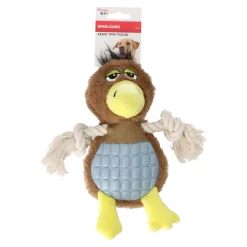 Friendly Pet Hondenspeelgoed>Hondenspeelgoed eend TPR + touw