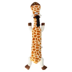Friendly Pet Hondenspeelgoed>Hondenspeelgoed giraf bruin 19x57cm