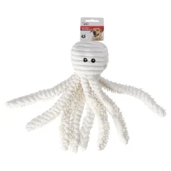 Friendly Pet Hondenspeelgoed>Hondenspeelgoed octopus wit 12,5x25cm