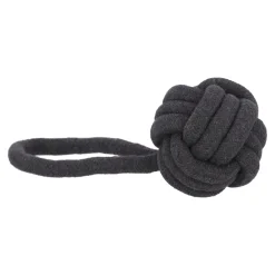 Friendly Pet Hondenspeelgoed>Hondenspeelgoed Ringo touw bal grijs D8,5cm 15mm 25cm