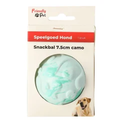 Friendly Pet Hondenspeelgoed>Hondenspeelgoed Snackbal 7.5cm camo
