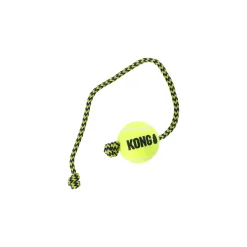 Kong Hondenspeelgoed>Hondenspeelgoed Squeakair Bal met Touw M