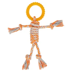 Friendly Pet Hondenspeelgoed>Hondenspeelgoed touw met ring 31 cm