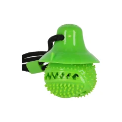 Friendly Pet Hondenspeelgoed>Hondenspeelgoed TPL Kleva bal+zuignap groen 55cm