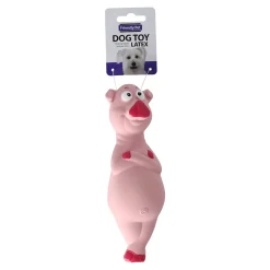 Friendly Pet Hondenspeelgoed>Hondenspeelgoed varken squeaky 21cm