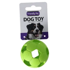 Friendly Pet Hondenspeelgoed>Hondenspeelgoed voetbal rubber 6cm