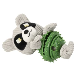 Friendly Pet Hondenspeelgoed>Hondenspeelgoed wasbeer TPR 28cm