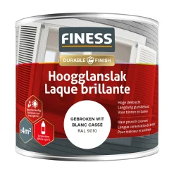 Finess Lakken>Hoogglans gebroken wit 14205 250ml