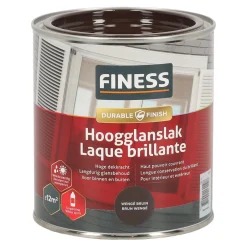 Finess Lakken>Hoogglans wengé bruin 1449 750ml