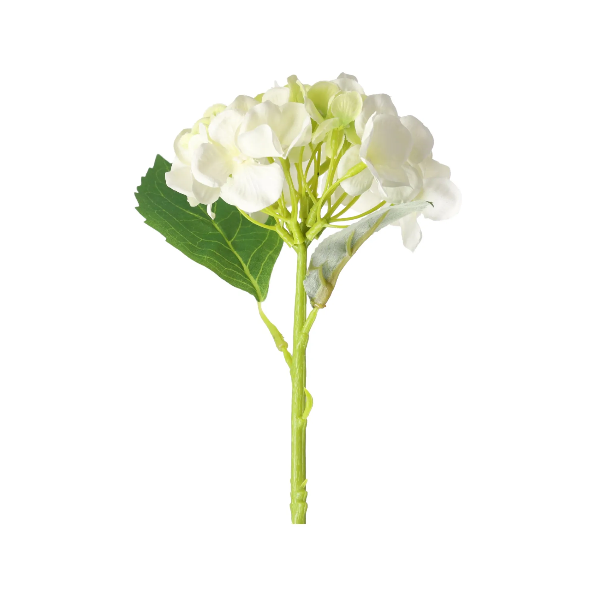 O'malley Kunstplanten En Kunstbloemen>Hortensia 31 cm wit