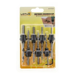 Lotus Toebehoren Elektrisch Gereedschap>Houtboor verzonken kop 7-delig