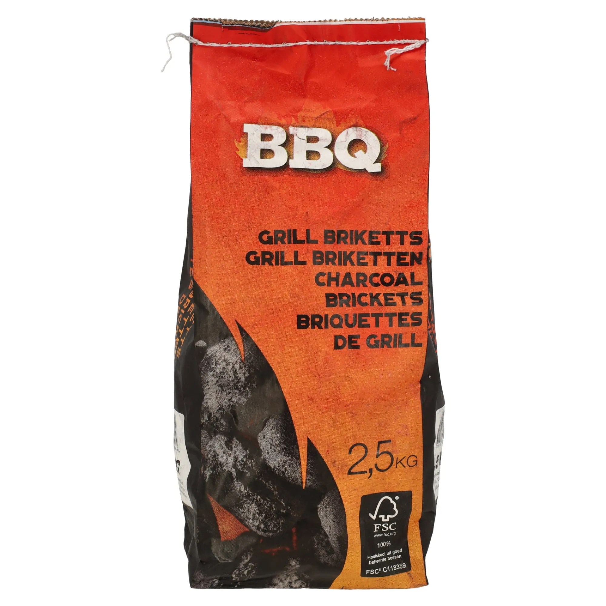 Masterfire Houtskoolbarbecues>Houtskool briketten 2,5kg