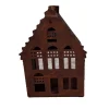 O'malley Woondecoratie>Huis deco 8 x 11 cm roest