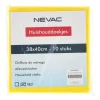 Nevac Schoonmaken>Huishouddoek 38 x 40 cm geel 10st