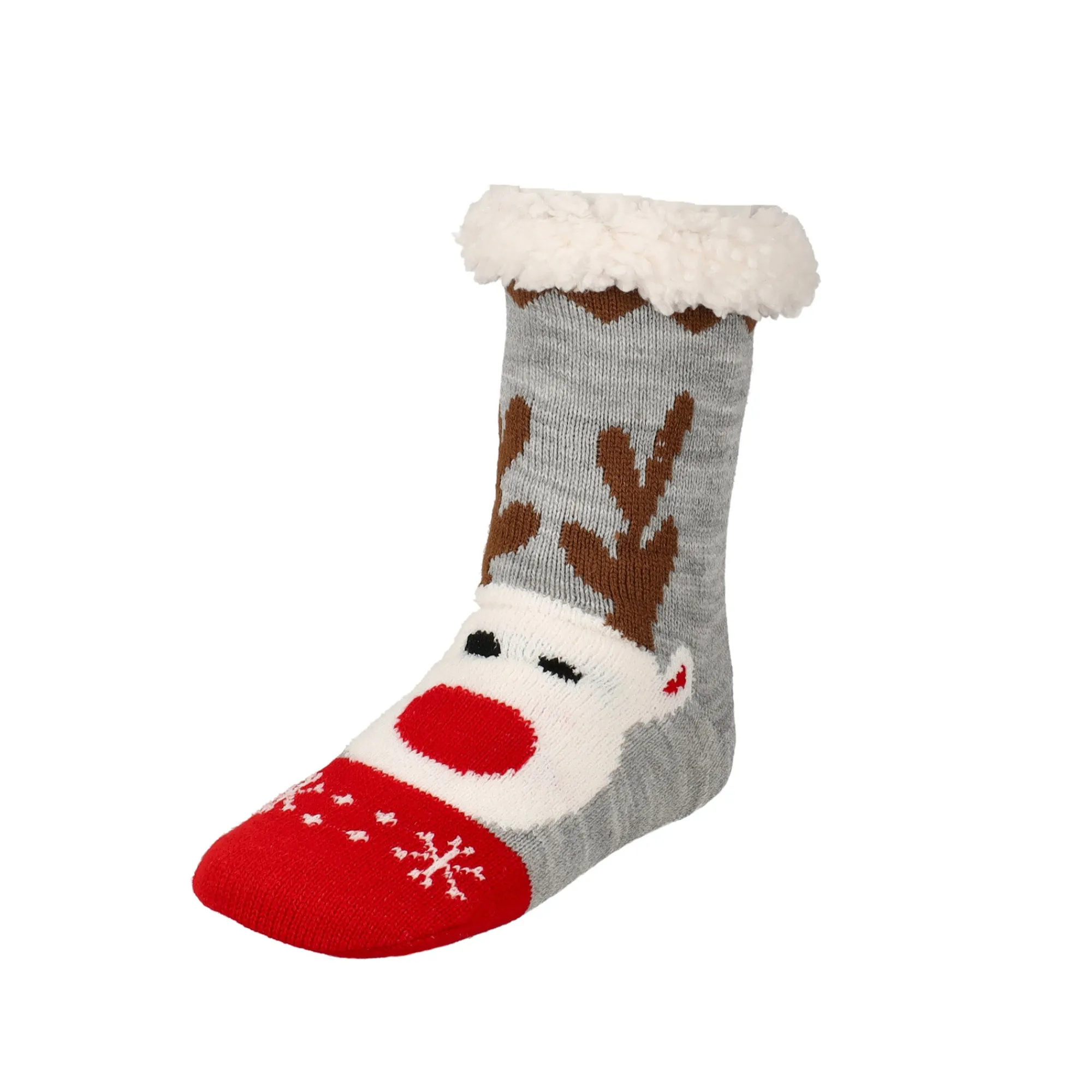 Kerstkleding>Huissok kerst rendier 35-38