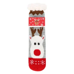 Kerstkleding>Huissok kerst rendier 35-38