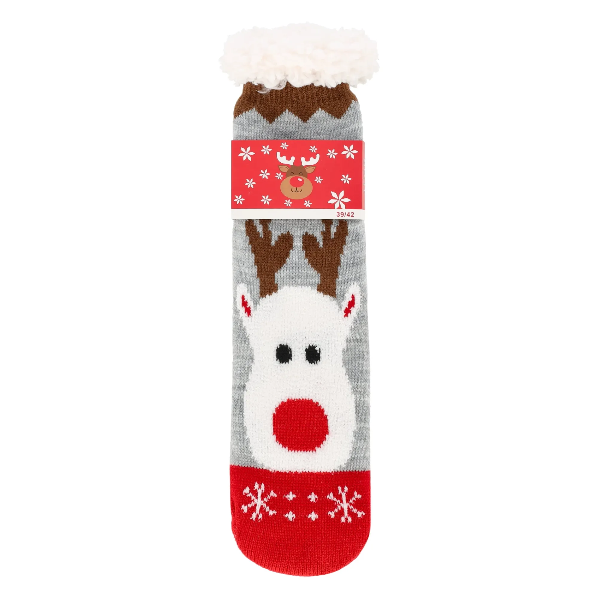 Kerstkleding>Huissok kerst rendier 35-38