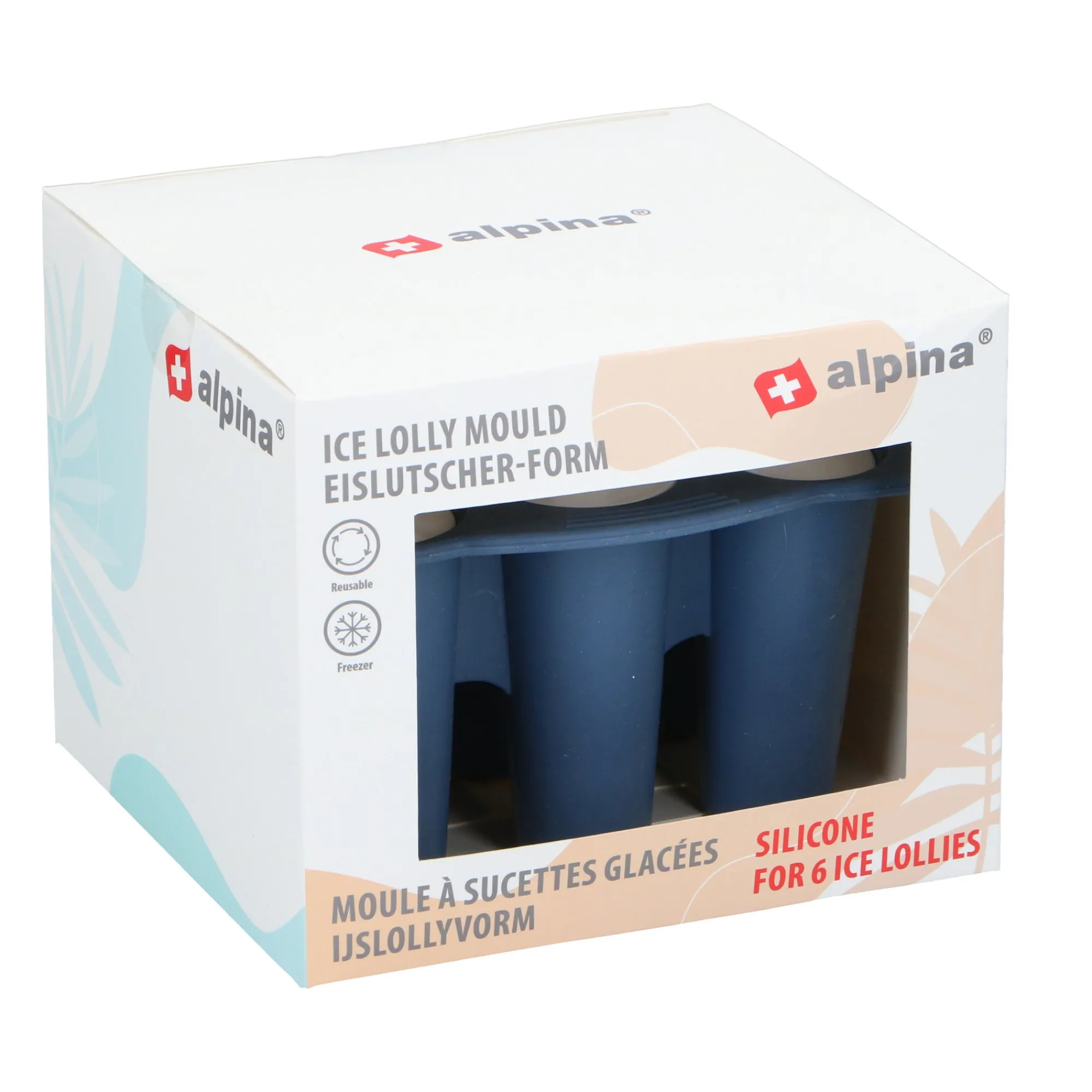 Alpina Koken & Tafelen>IJslollyvorm 185g assorti