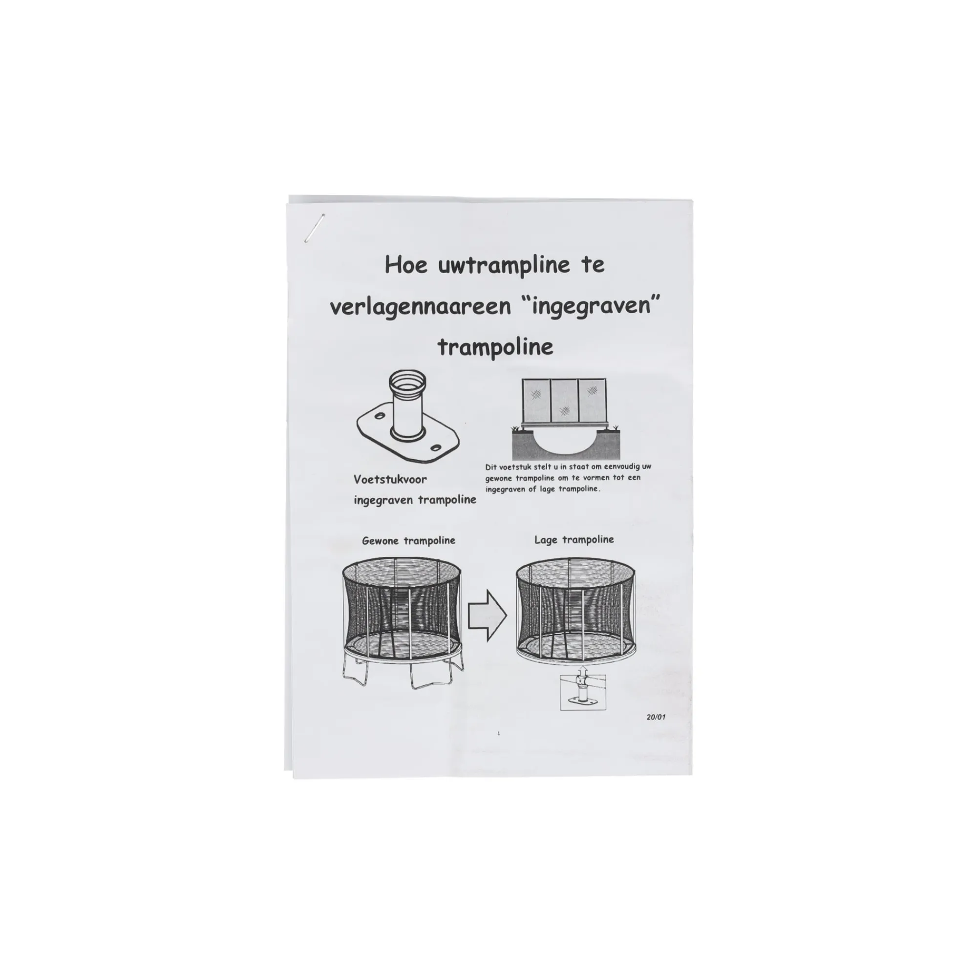 Van Cranenbroek Trampolines>Inbouwset Ø305 tav VCB Sky Prof