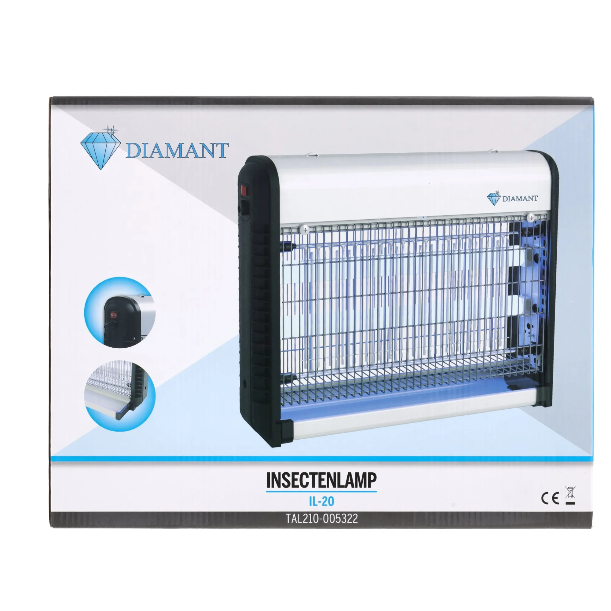Diamant Schoonmaken>Insectenlamp IL-20 2x10W