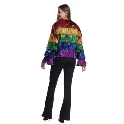 Van Cranenbroek Dameskostuums>Jas Tinsel regenboog S