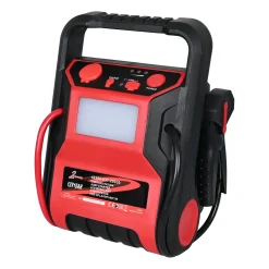 2-Force Accu'S>Jumpstarter 300/600 10AH met compressor
