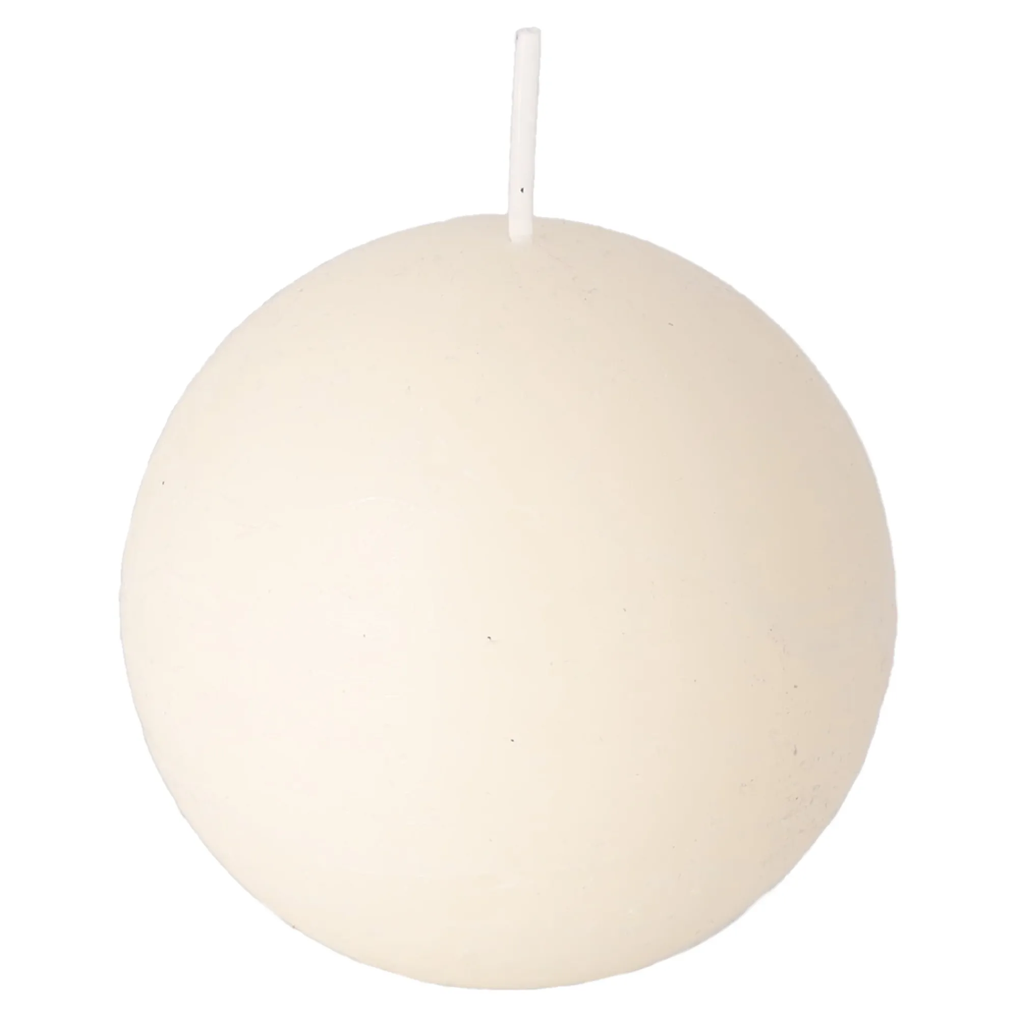 O'malley Kaarsen>Kaars bol 80mm ivoor