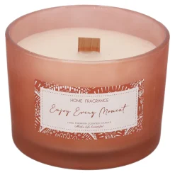 Natural Collections Kaarsen>Kaars glas flower 13 x 8 cm