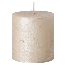 O'malley Kaarsen>Kaars metallic 70x75mm champagne