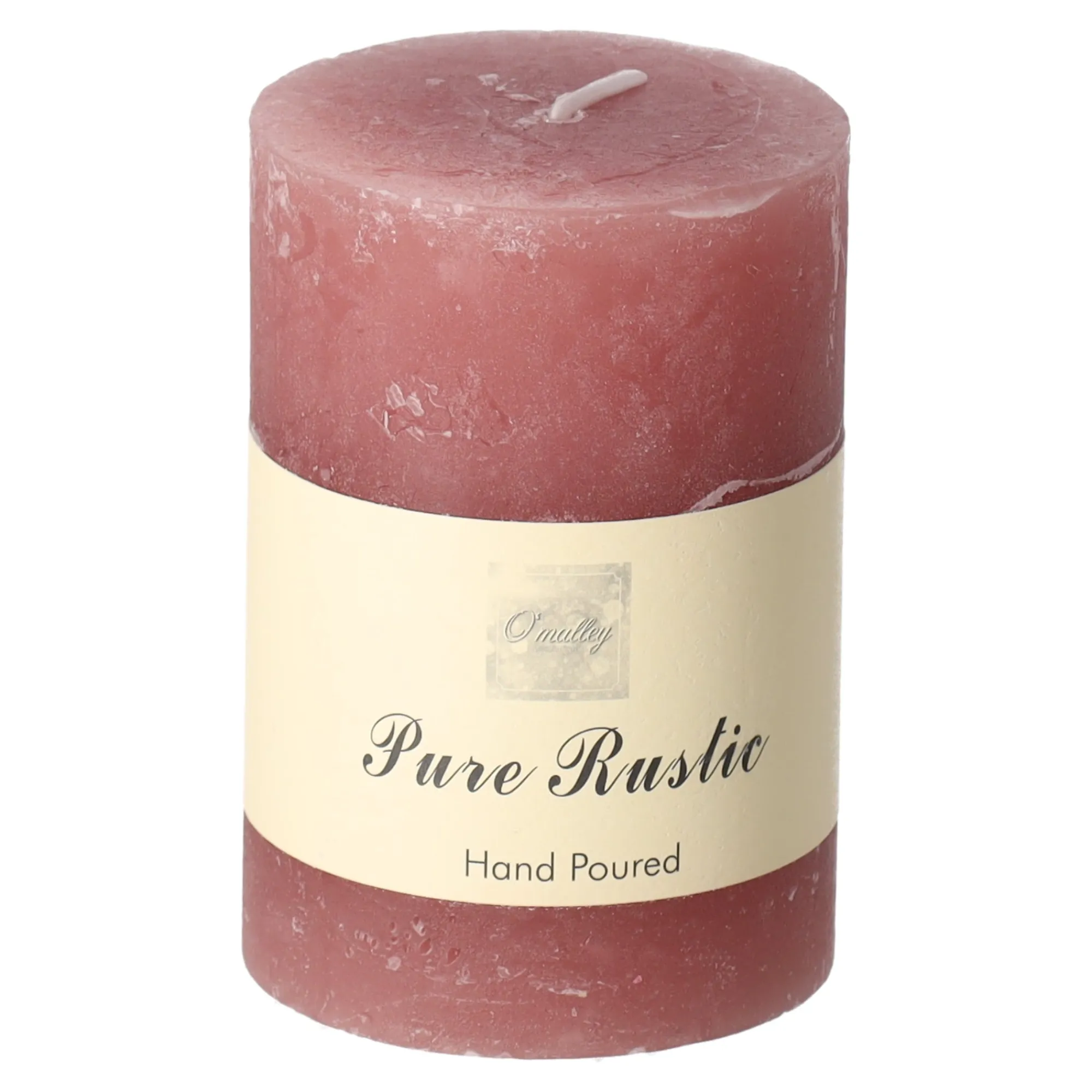 O'malley Kaarsen>Kaars 70x75mm oud roze