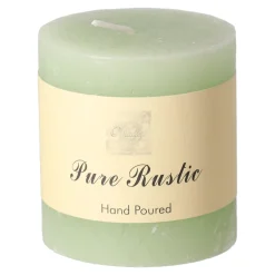 O'malley Kaarsen>Kaars 70x75mm pastel groen