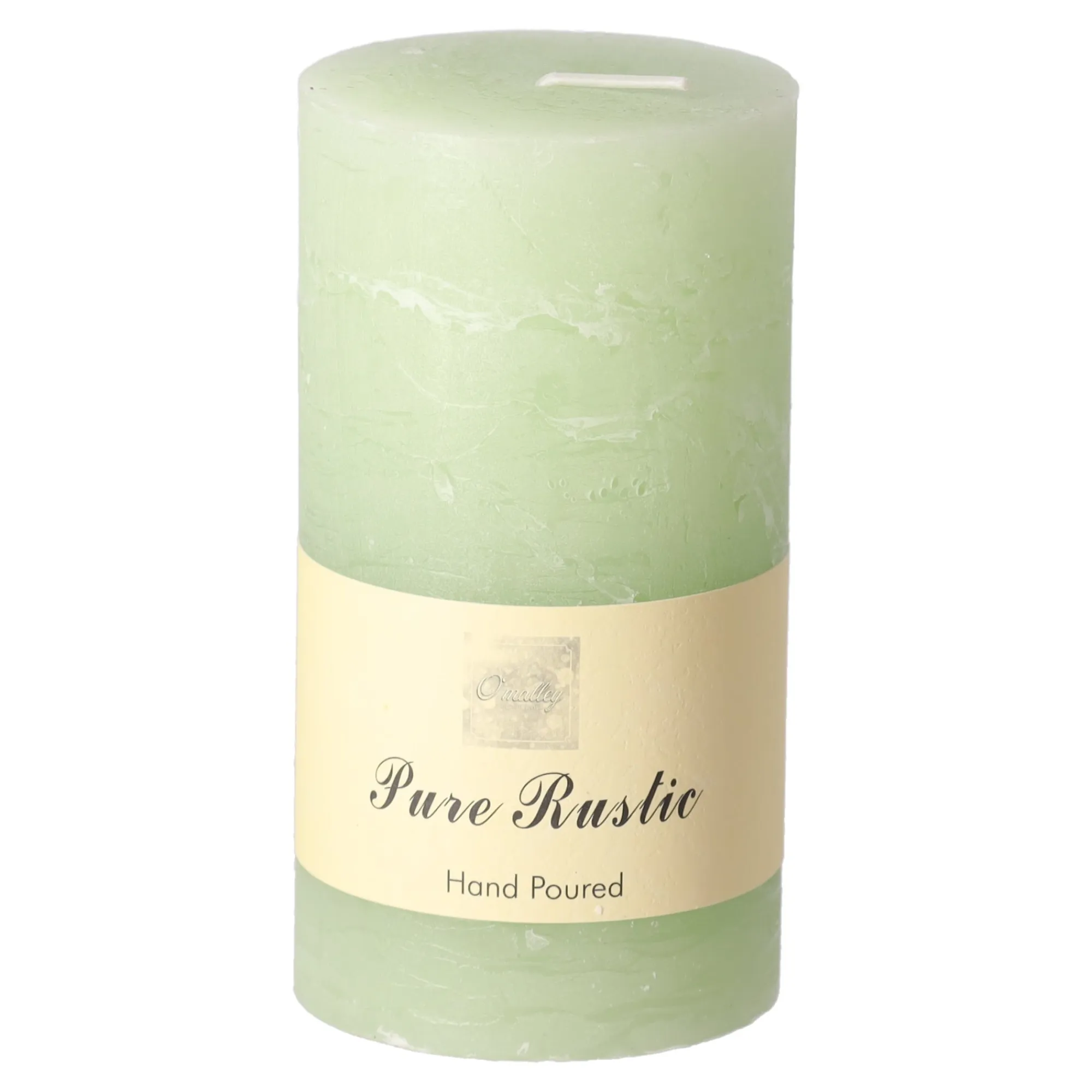 O'malley Kaarsen>Kaars 70x130mm pastel groen