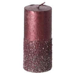 Kaarsen>Kaars 50x110mm sand rood
