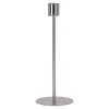Natural Collections Kaarsen>Kaarsenhouder metaal zilver 7 x 7 x 21 cm
