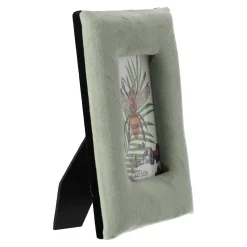 Woondecoratie>Kader fluweel groen 20 x 16 cm