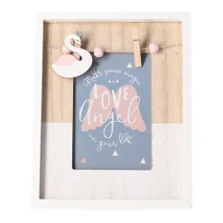 Van Cranenbroek Woondecoratie>Kader hout eenhoorn 18 x 23 cm