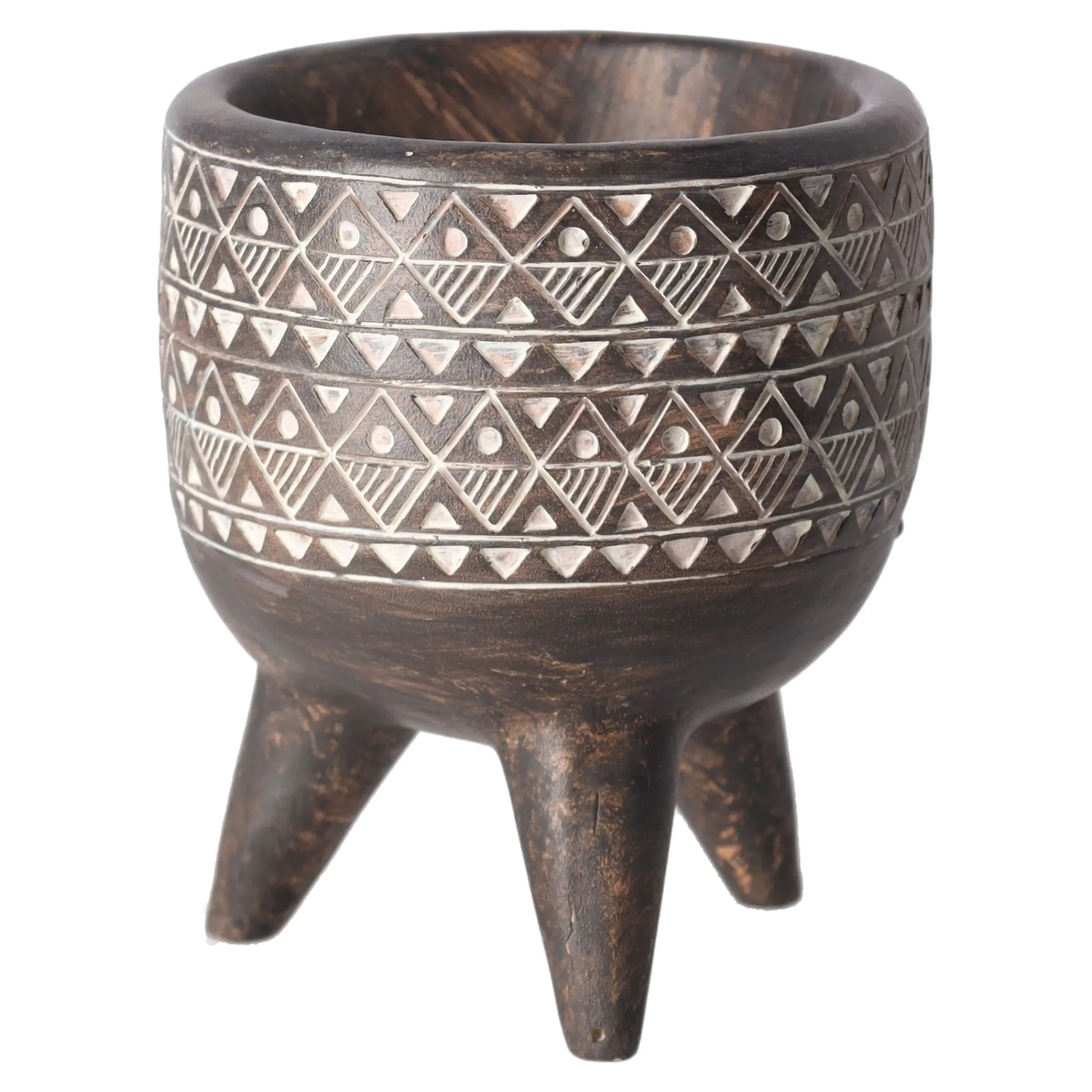 Vazen En Potten>Kaduna bloempot met voet 13 cm