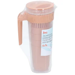 Alpina Koken & Tafelen>Kan + bekers 5-delig