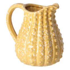 Natural Collections Woondecoratie|Koken & Tafelen>Karaf keramiek geel 19 x 18 cm