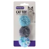 Friendly Pet Kattenspeeltjes>Kattenspeeltje bal yarn 3st 5cm