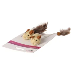 Friendly Pet Kattenspeeltjes>Kattenspeeltje muis + veer eco FP