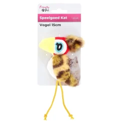 Friendly Pet Kattenspeeltjes>Kattenspeeltje vogel 15 cm