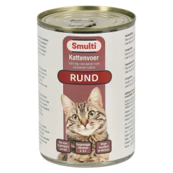 Smulti Kattenvoer>Kattenvoer Blik 410g Rund