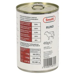 Smulti Kattenvoer>Kattenvoer Blik 410g Rund