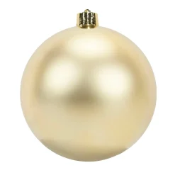 Kerstballen>Kerstbal 30cm goud