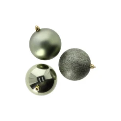 O'malley Kerstballen>Kerstbal 4cm mix 24st rosemary green