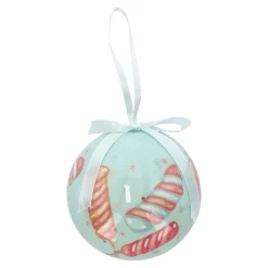 Kerstballen>Kerstbal zuurstok 6 cm