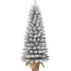 Kerstdecoratie|Kerstbomen>Kerstboom Gerlos sneeuw 72 cm