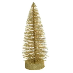 Decoris Kerstdecoratie>Kerstboom glitter goud 30 cm