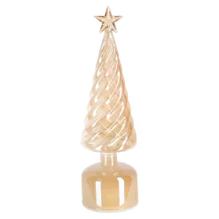 Kerstdecoratie>Kerstboom LED 32 cm goud of wit